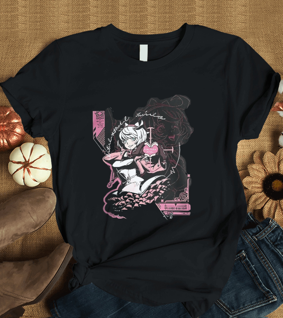 Elphelt Valentine Anime Girl Magical Heart Gesture Eternal Love T-Shirt