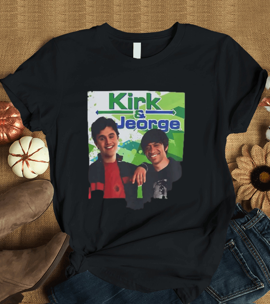 Kirk & Jeorge Drake & Josh TV Show Inspired Green T-Shirt