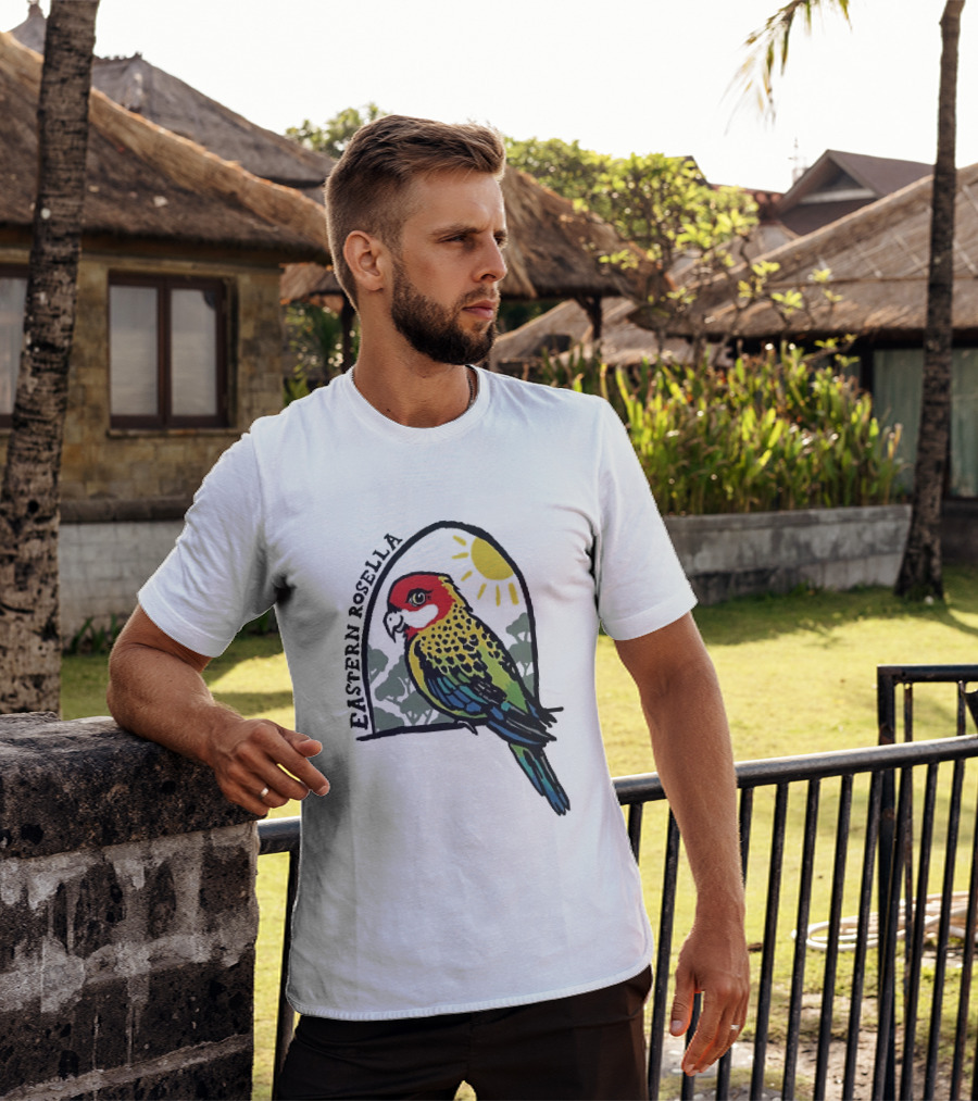 Eastern Rosella Bird Sunshine T-Shirt