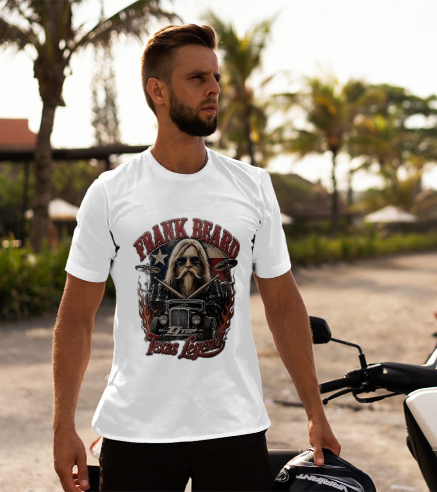 Frank Beard ZZ Top Texas Legend T-Shirt