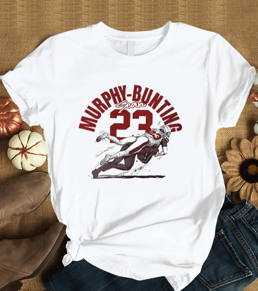 Murphy Bunting Sean 23 Arizona Football Athlete T-Shirt