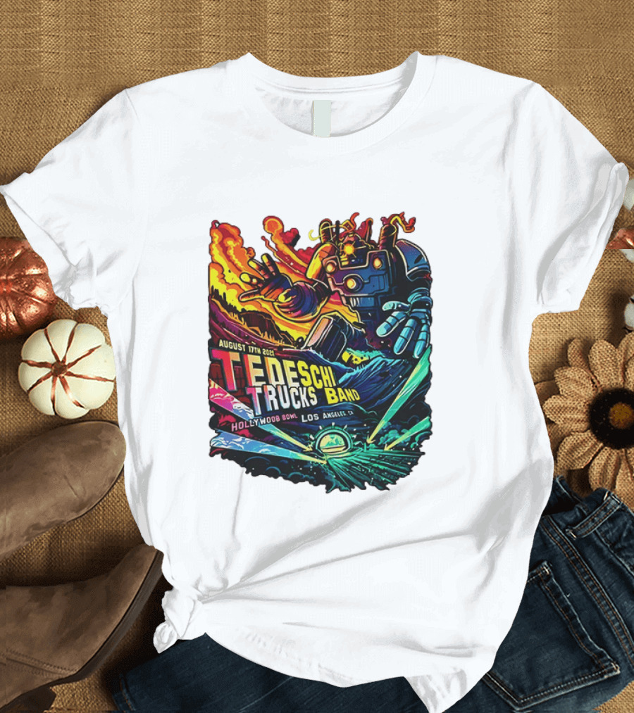 Tedeschi Trucks Band August 17th 2024 Hollywood Bowl Los Angeles T-Shirt