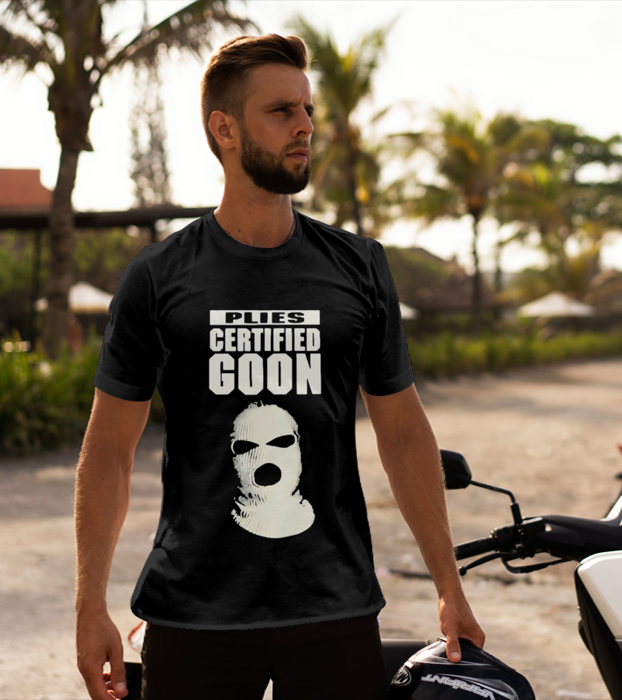 Plies Certified Goon Ski Mask T-Shirt