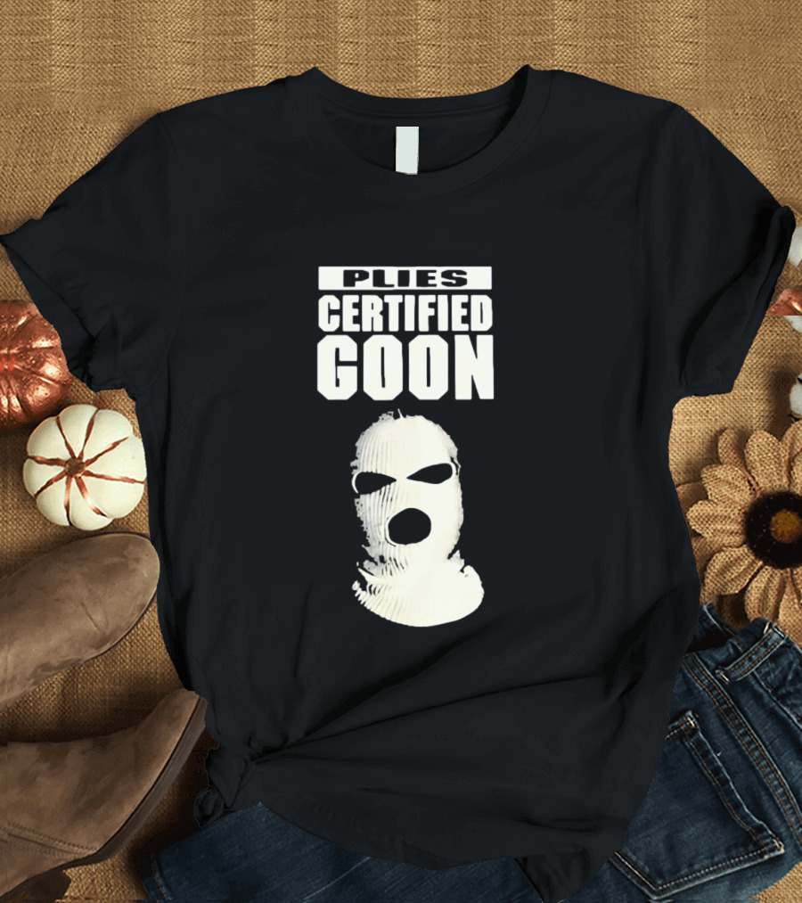 Plies Certified Goon Ski Mask T-Shirt