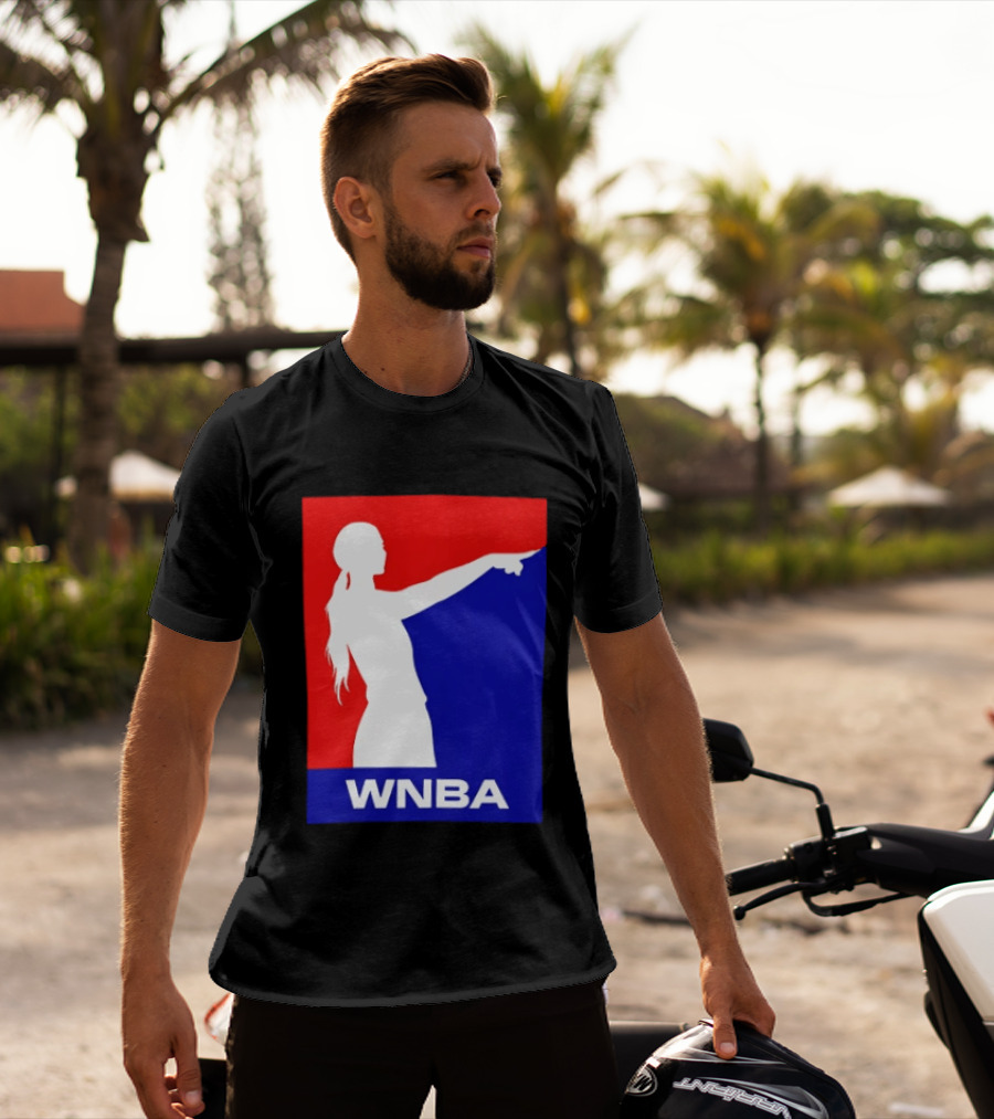 WNBA Red And Blue Sophie Cunningham Basketball T-Shirt