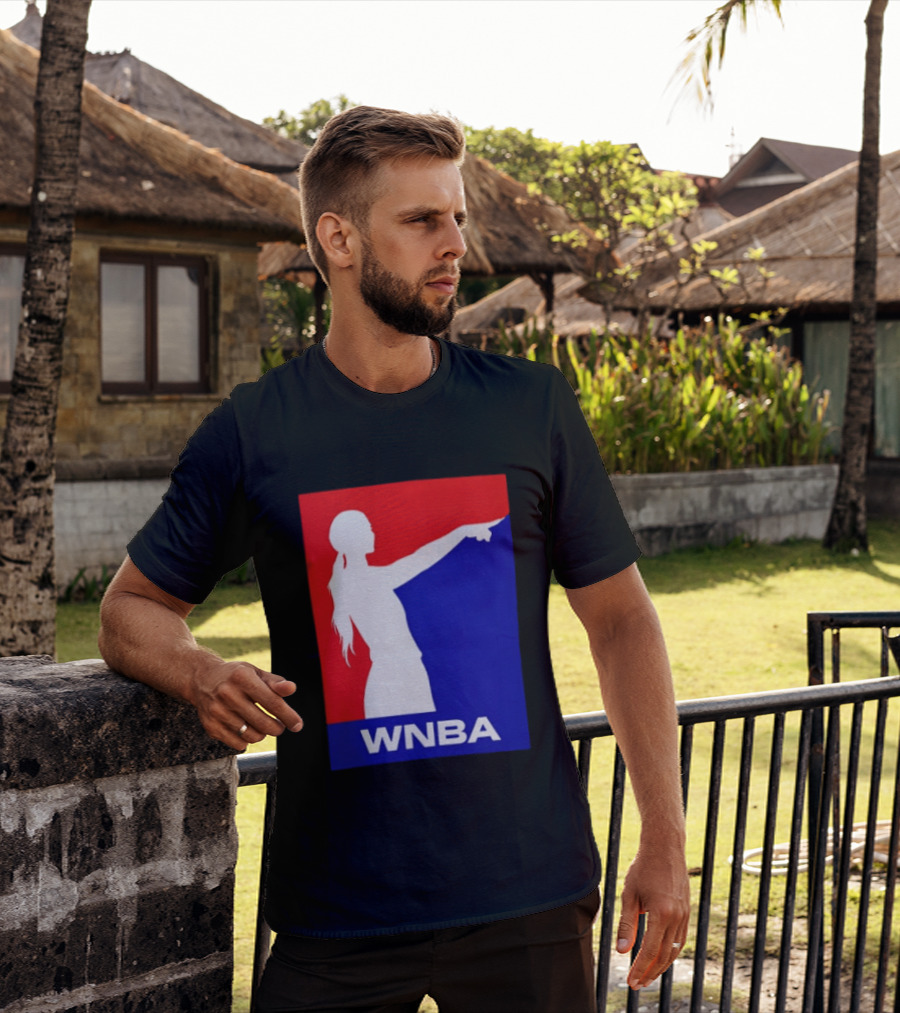 WNBA Red And Blue Sophie Cunningham Basketball T-Shirt