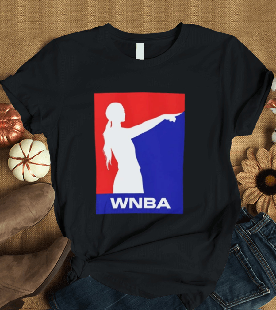 WNBA Red And Blue Sophie Cunningham Basketball T-Shirt