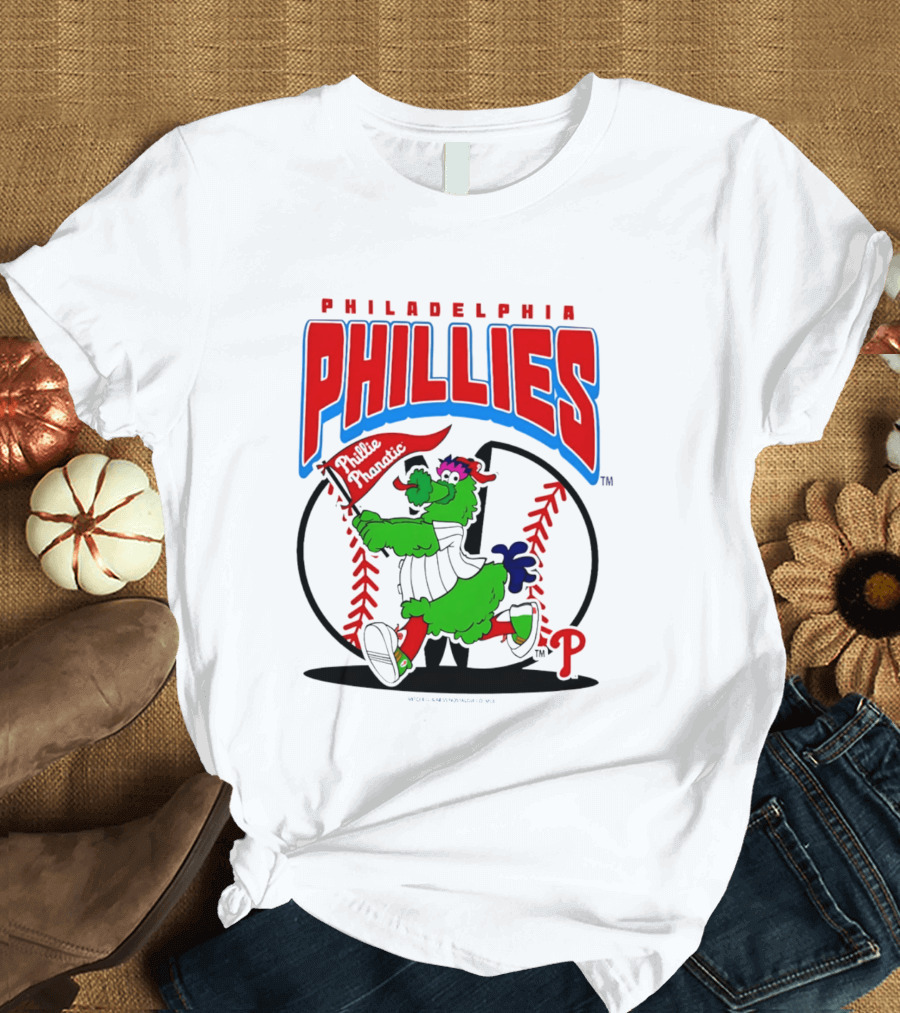 Philadelphia Phillies Phillie Phanatic 2026 Mania MLB Baseball T-Shirt