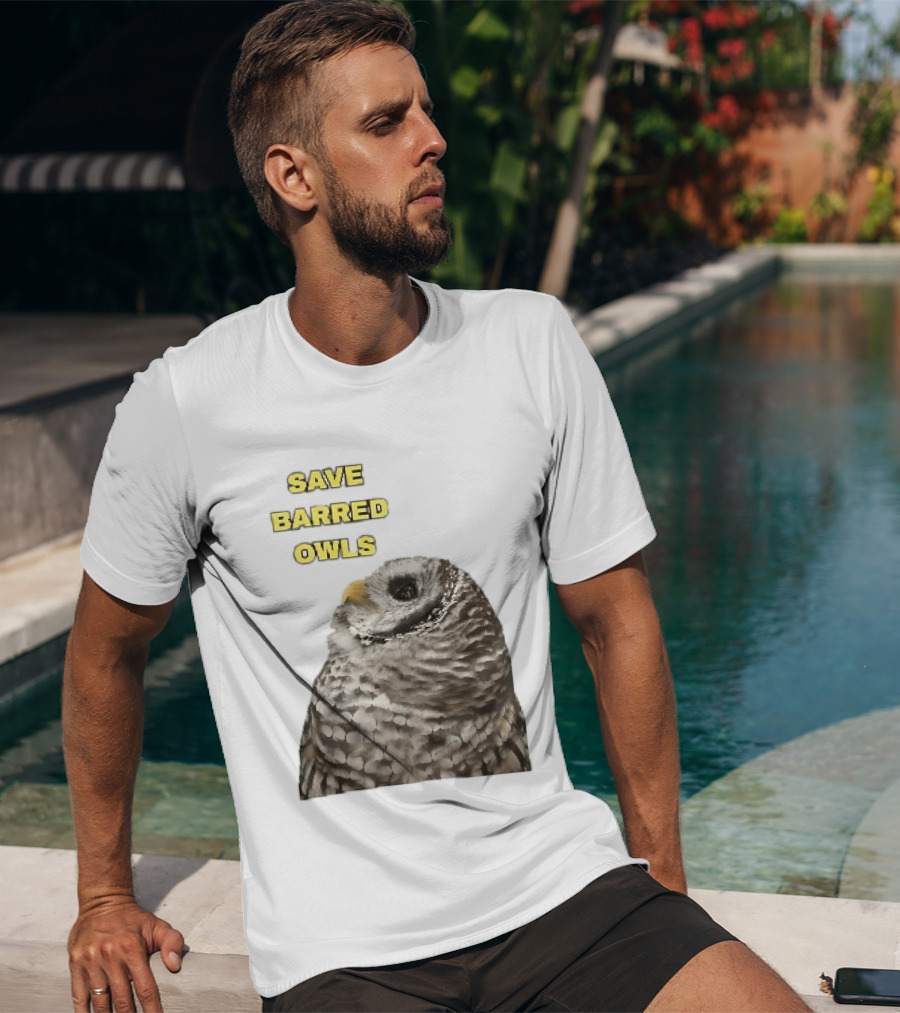 Save Barred Owls Barred Owl Conservation Appeal T-Shirt