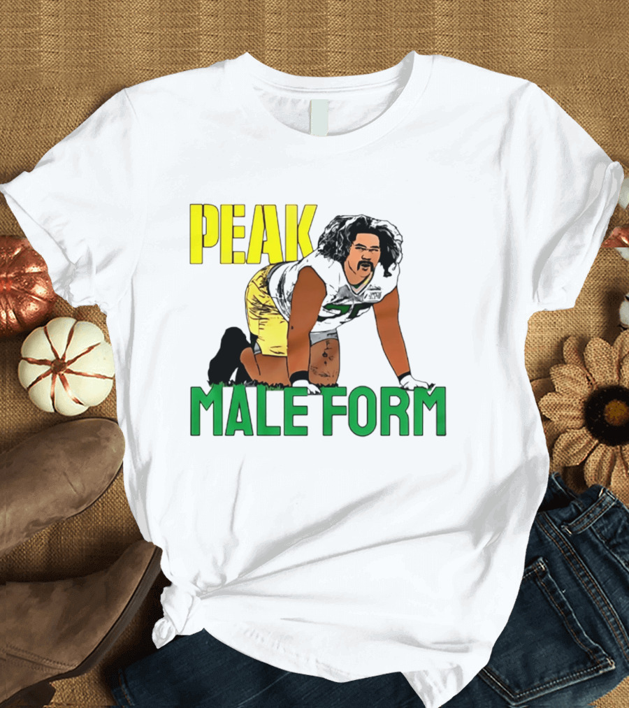 Sean Rhyan Peak Male Form Green Bay Packers Football T-Shirt