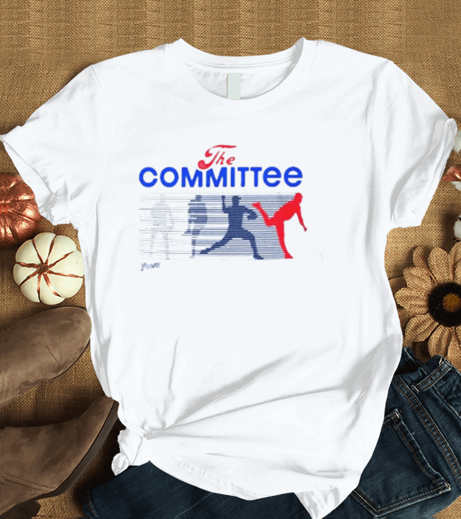 The Committee Pitching Evolution Baseball Journey T-Shirt