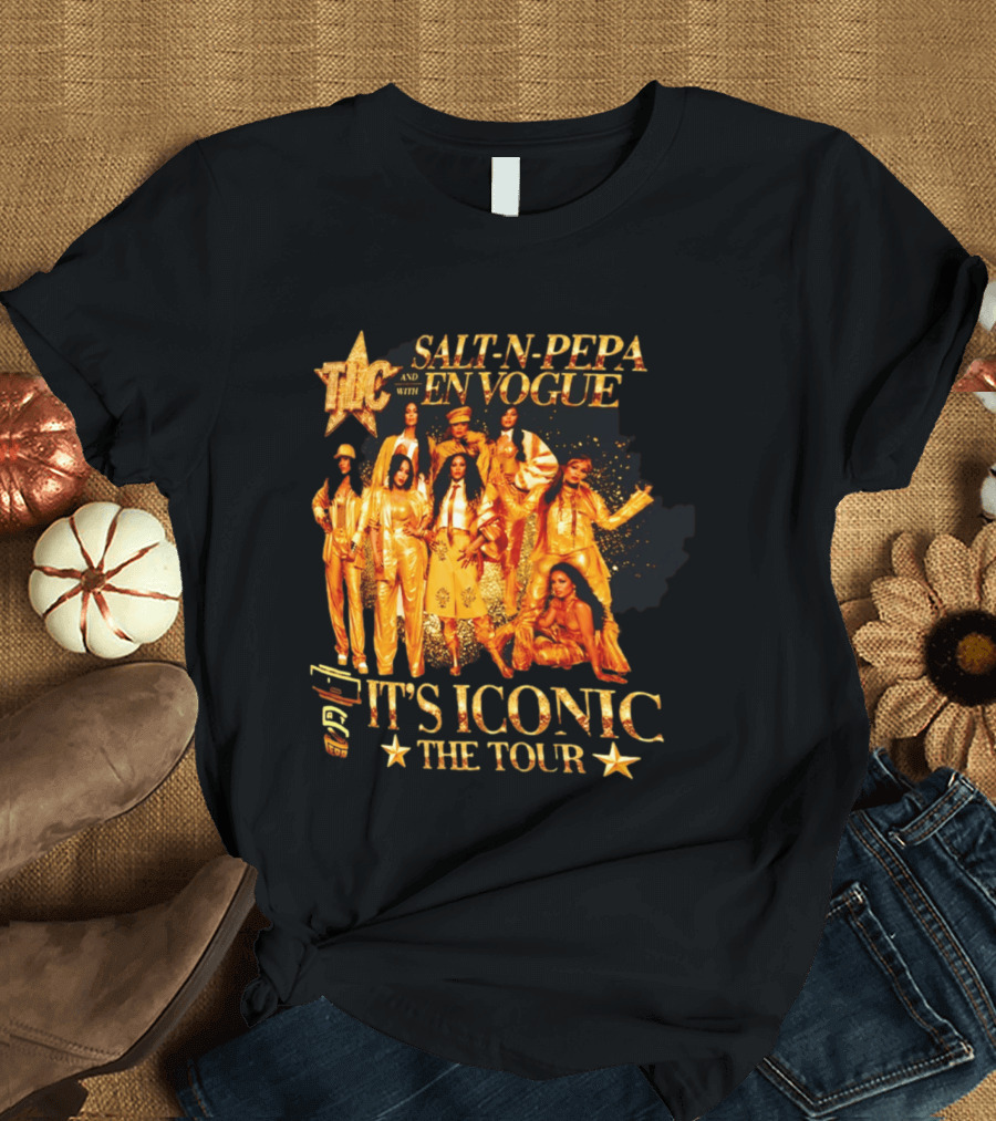 TLC Salt N Pepa And En Vogue It's Iconic The Tour T-Shirt