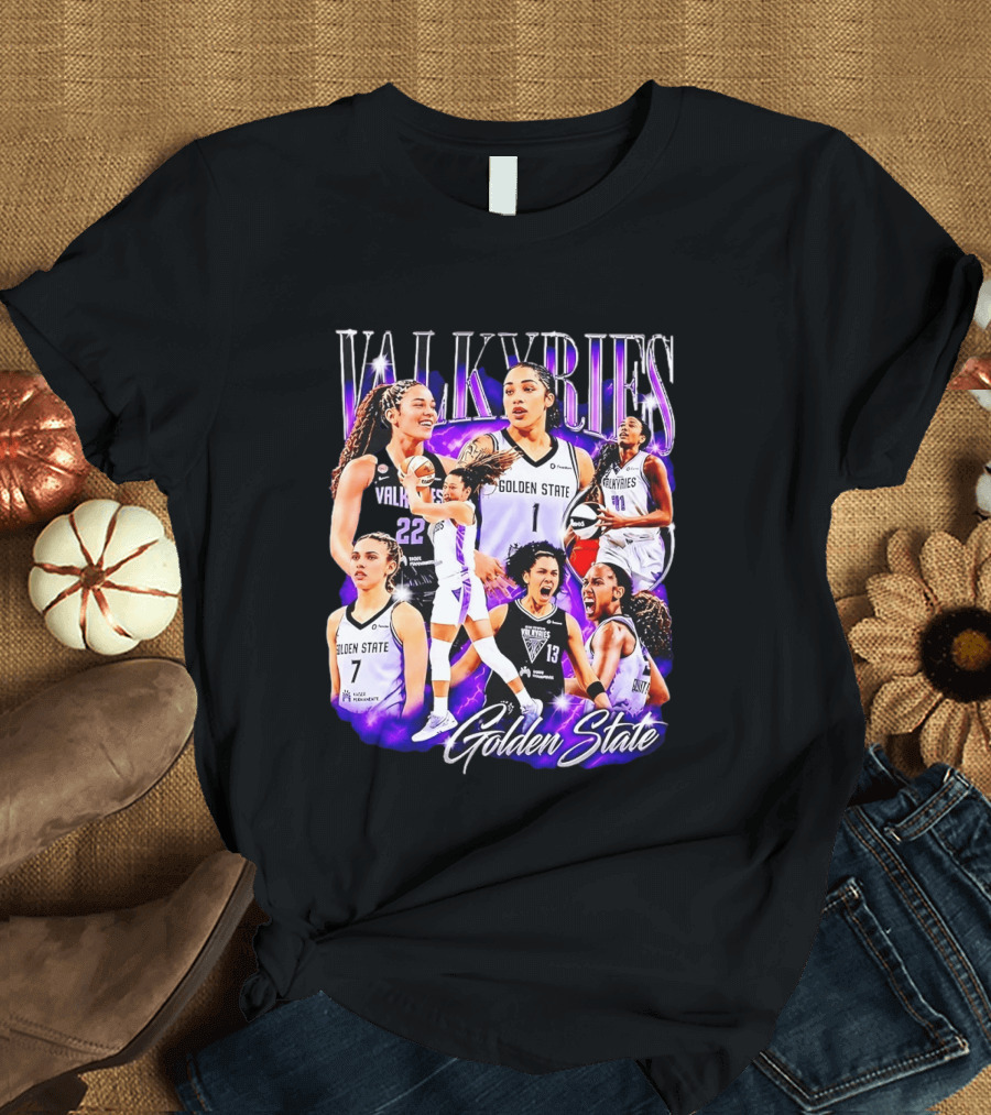 Golden State Valkyries WNBA Basketball Team Players 2026 T-Shirt