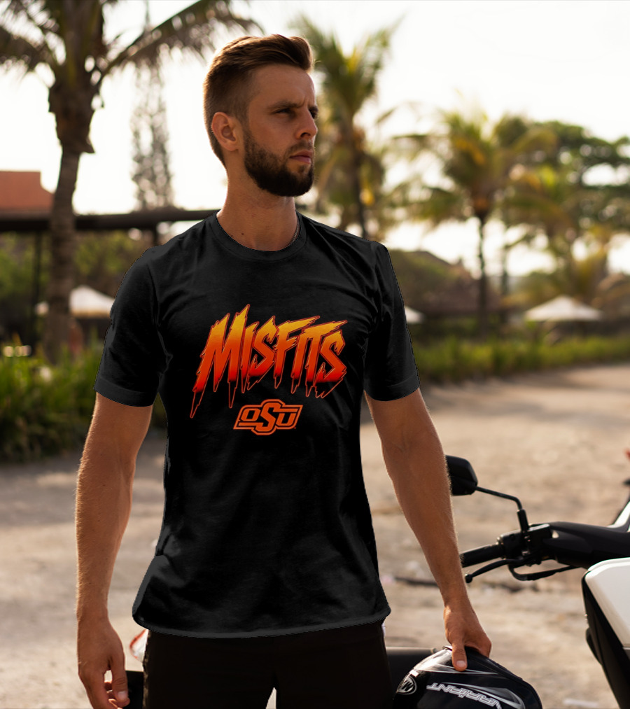 Misfits Oklahoma State Cowboys OSU T-Shirt