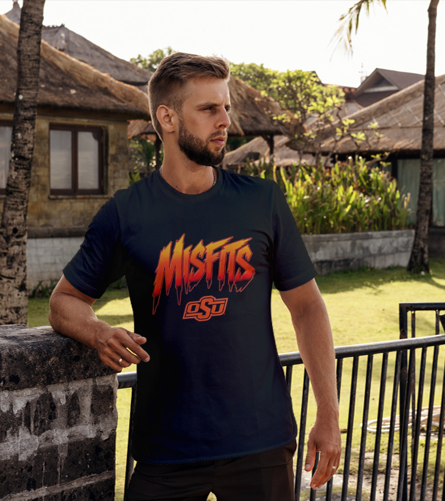 Misfits Oklahoma State Cowboys OSU T-Shirt