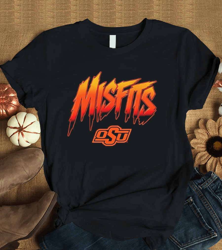 Misfits Oklahoma State Cowboys OSU T-Shirt