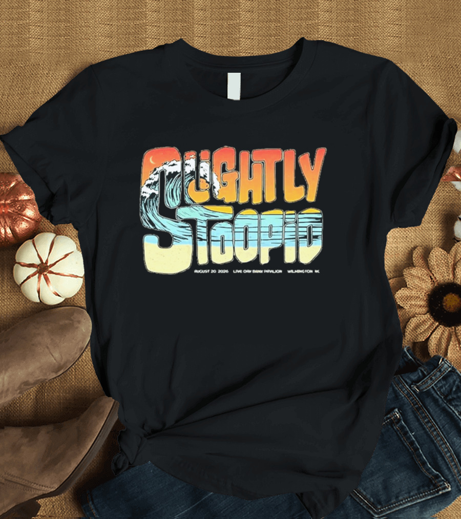 Slightly Stoopid August 20 2026 Live At Live Oak Bank Pavilion Wilmington NC T-Shirt