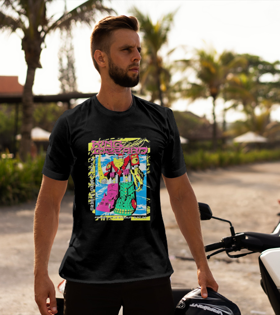 King Gizzard And The Lizard Wizard Queens New York 2026 Forest Hills Stadium August 20 Robot T-Shirt