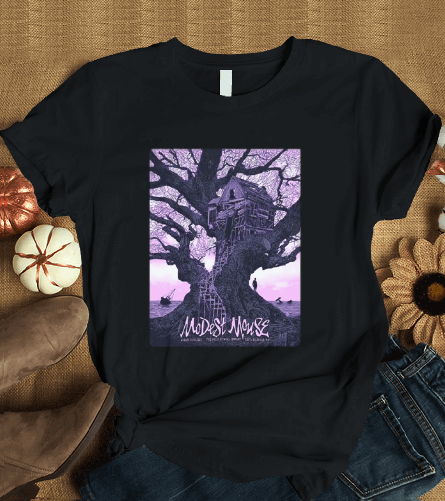 Modest Mouse South Deerfield MA Tree House Brewing August 20 2026 Event T-Shirt