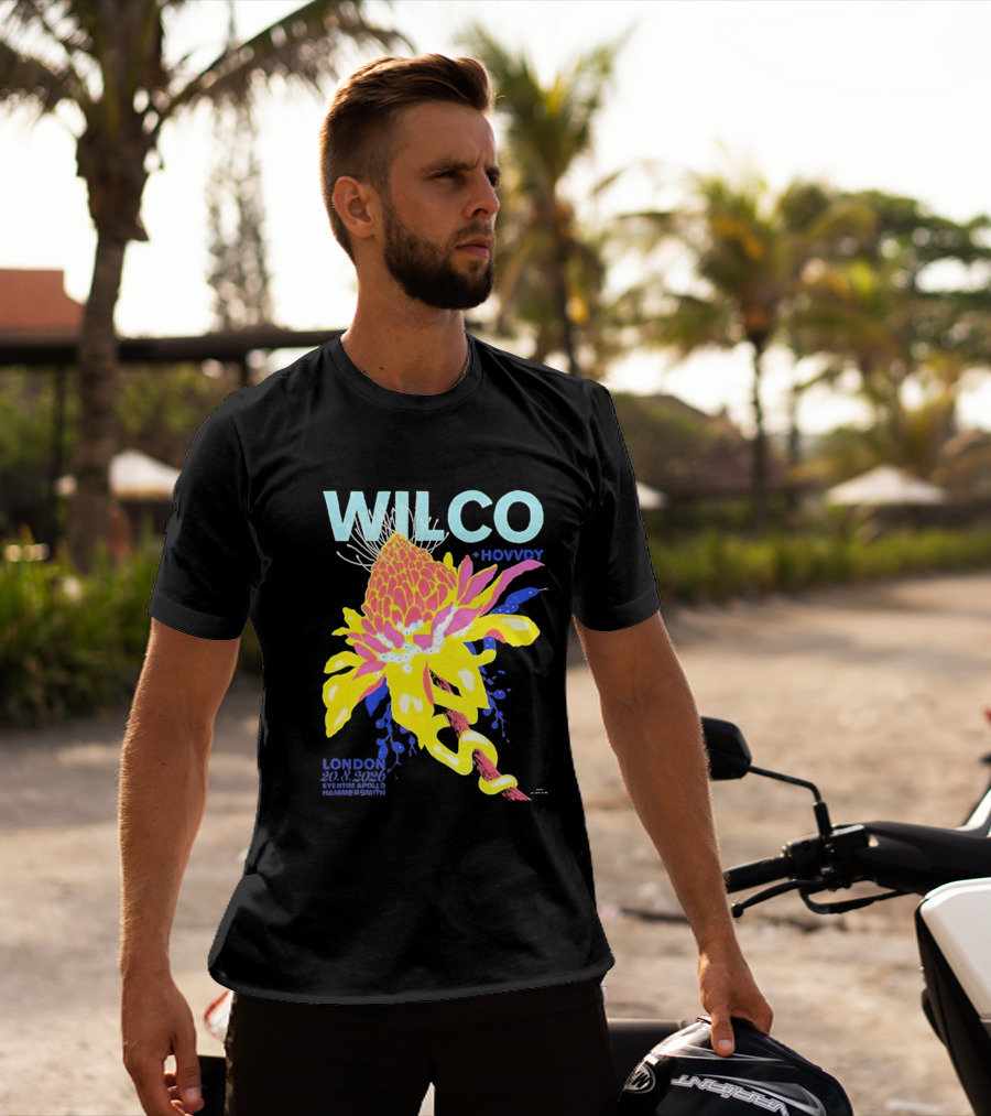 Wilco London UK Eventim Apollo Hammersmith August 20 2026 Featuring Hovvdy T-Shirt