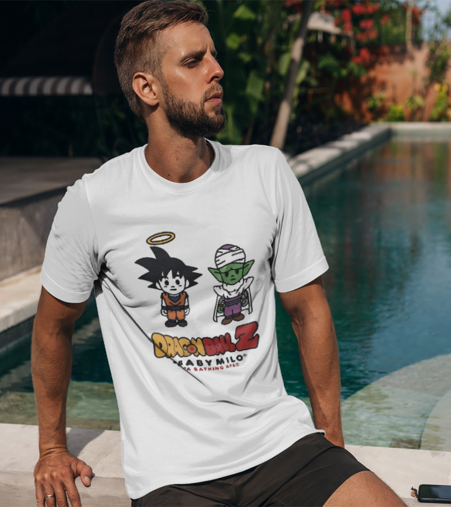Dragon Ball Z Baby Milo Goku Piccolo Collaboration T-Shirt