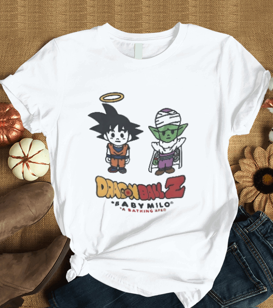 Dragon Ball Z Baby Milo Goku Piccolo Collaboration T-Shirt