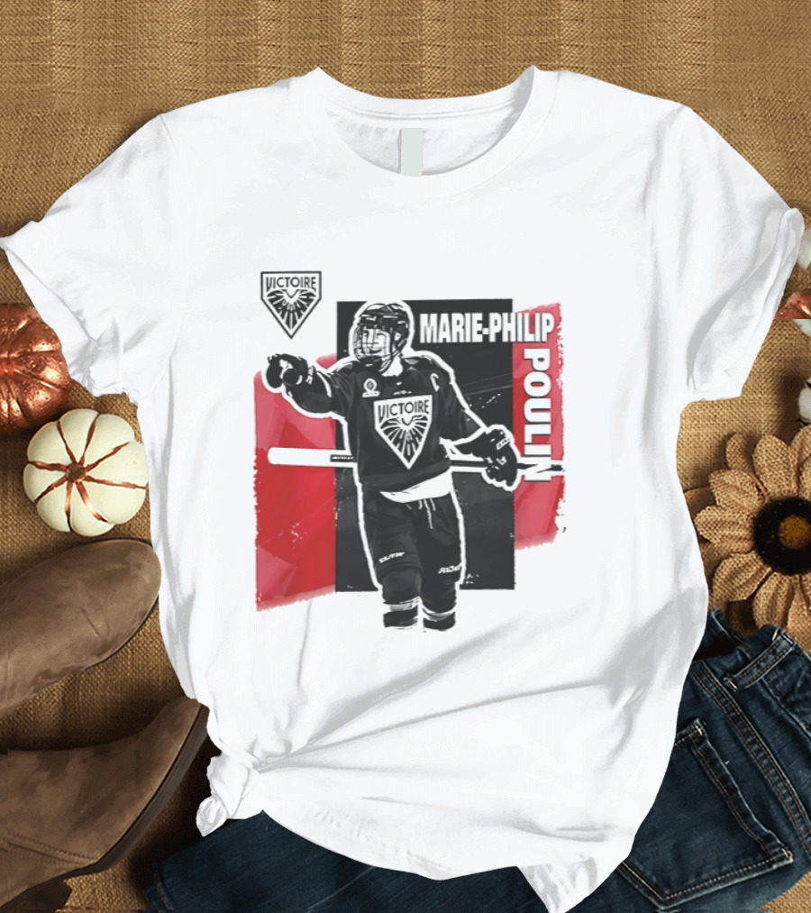 Marie Philip Poulin Team Vancouver Goldeneyes PWHL 2026 T-Shirt