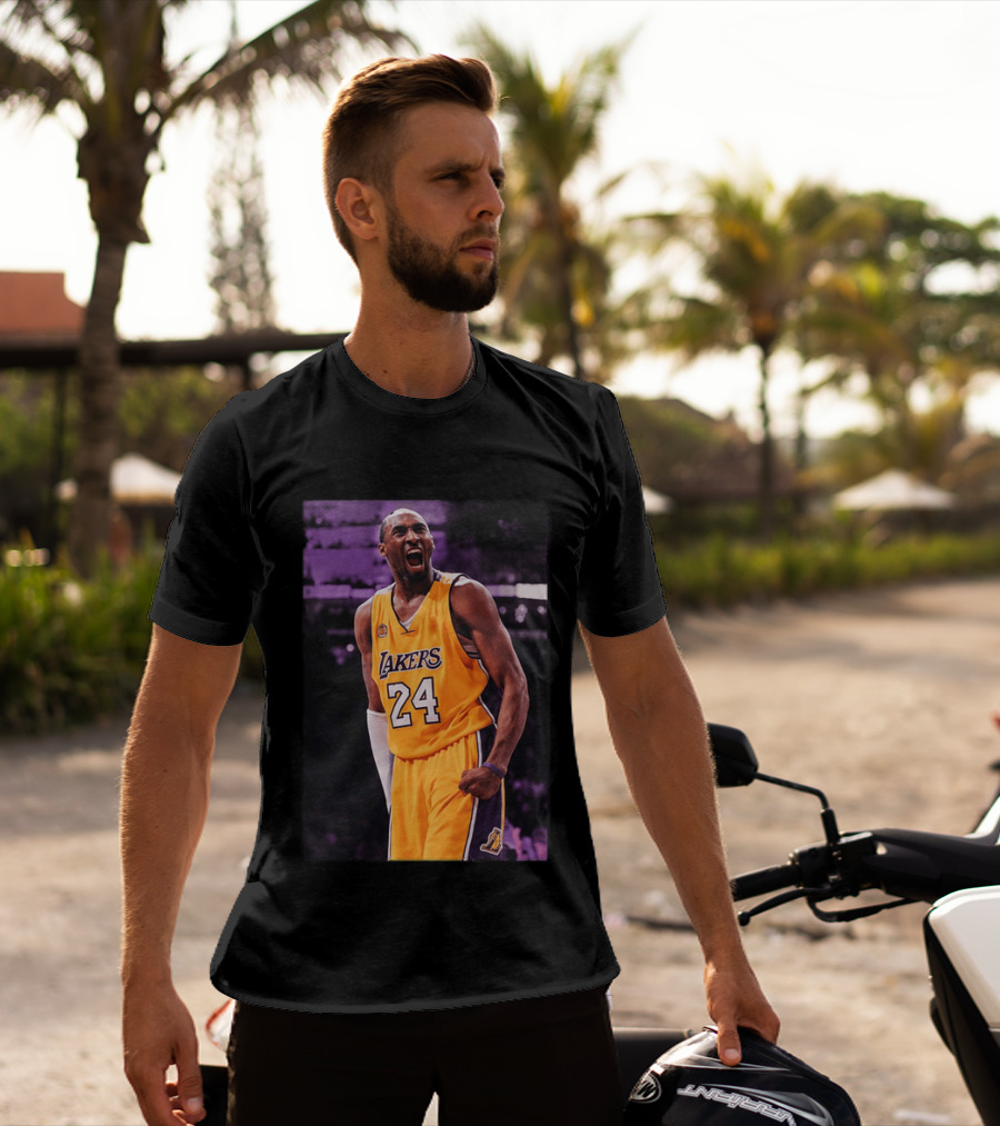 A. J. Brown Wear Mamba Kobe Bryant Lakers 24 T-Shirt