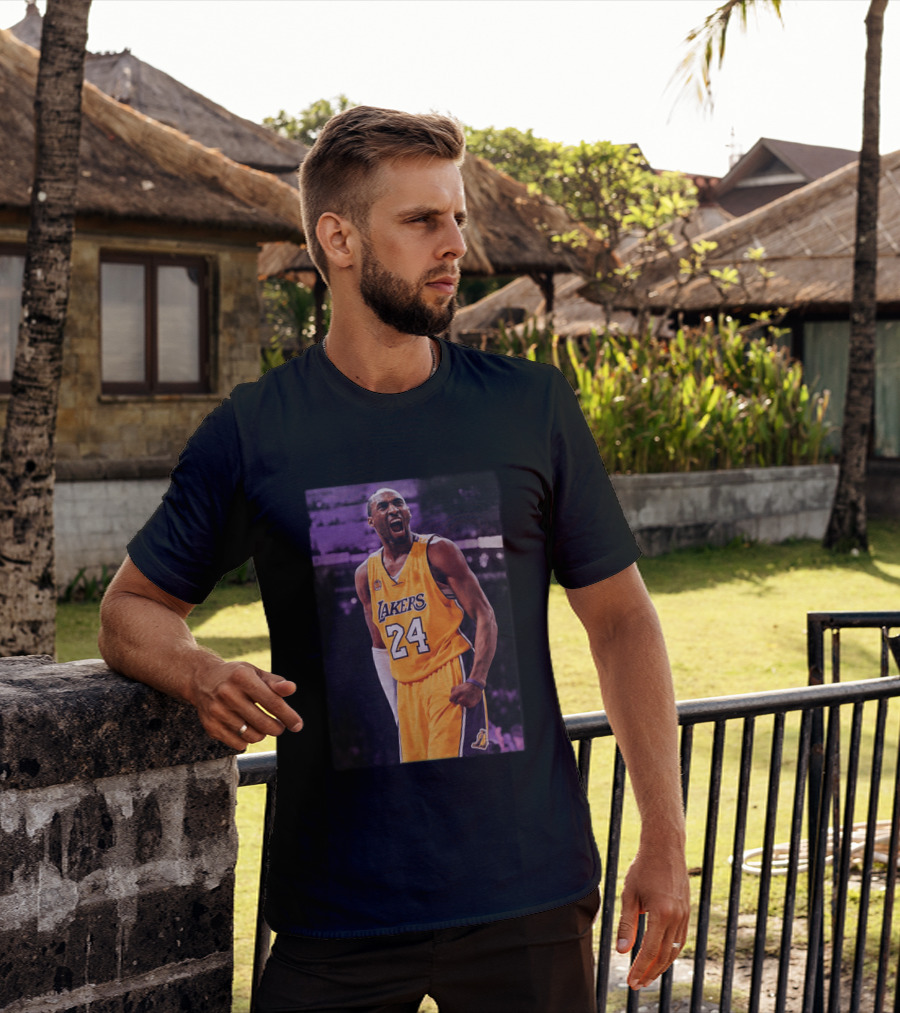 A. J. Brown Wear Mamba Kobe Bryant Lakers 24 T-Shirt
