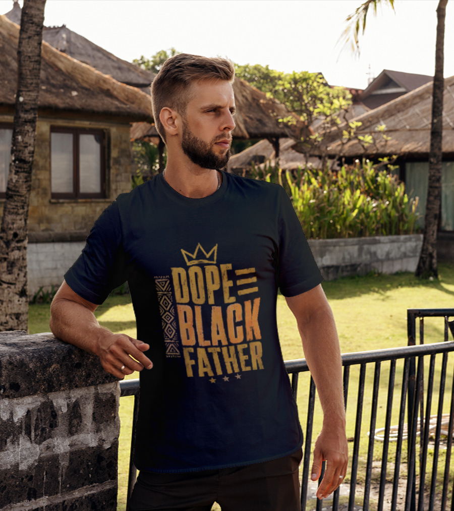Dope Black Father Crown T-Shirt