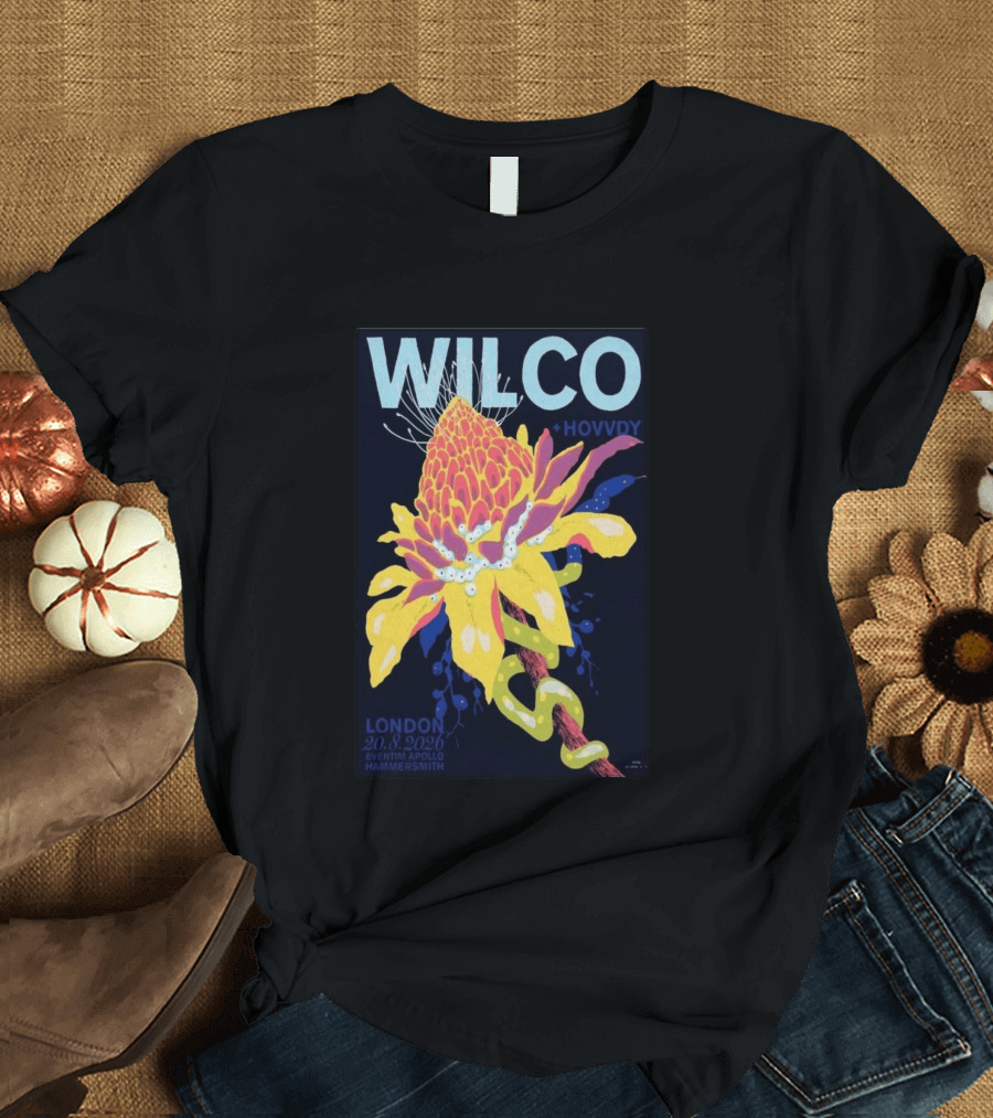 WILCO + Hovvdy London 20.8.2026 Eventim Apollo Hammersmith T-Shirt