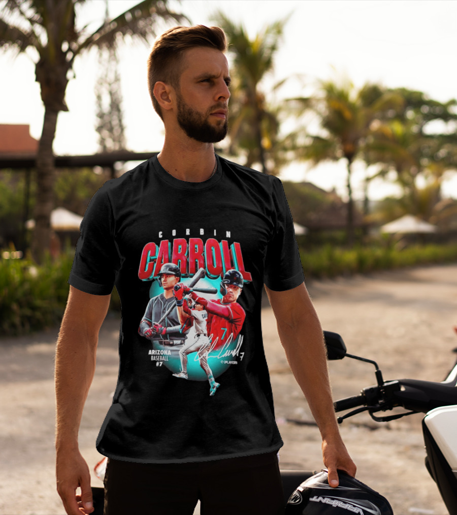 Corbin Carroll Arizona Baseball #7 C Players T-Shirt