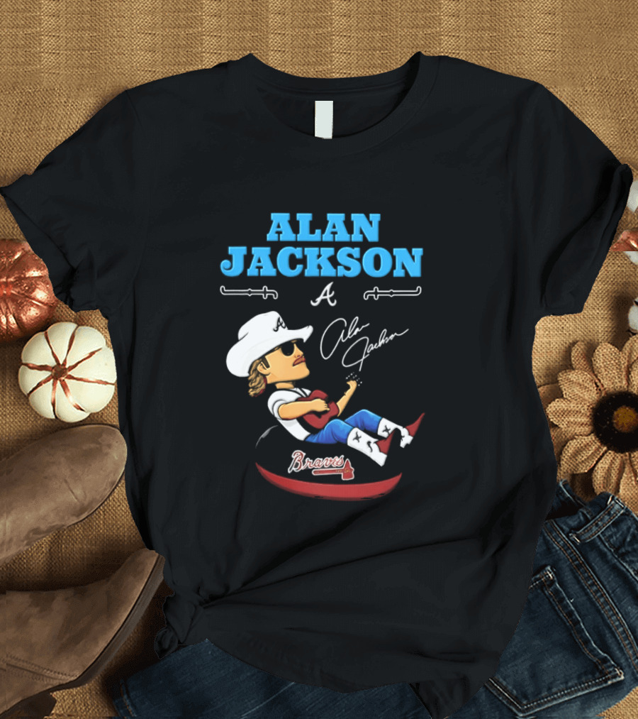 ALAN JACKSON Braves Celebration Night Atlanta Georgia 2026 T-Shirt