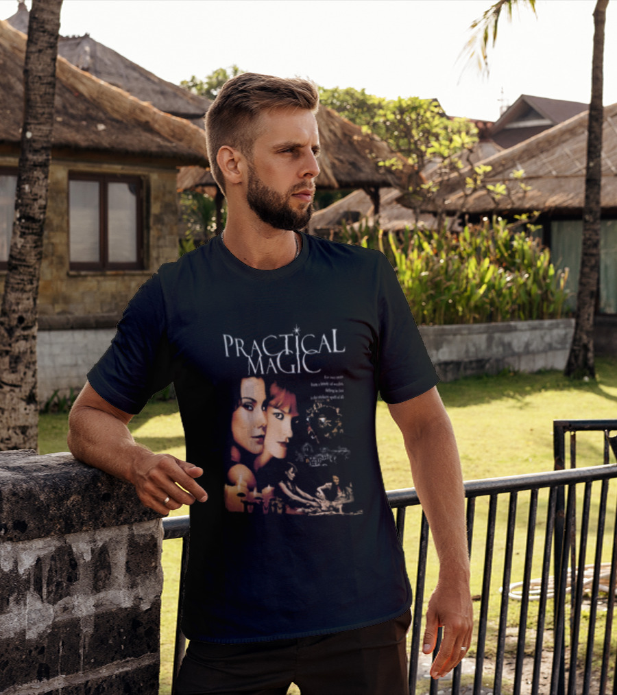Practical Magic Movie Faces With Mystical T-Shirt