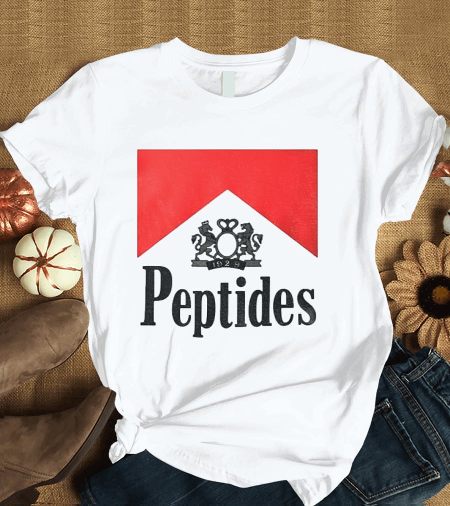 Peptides 1929 Red Marlboro T-Shirt