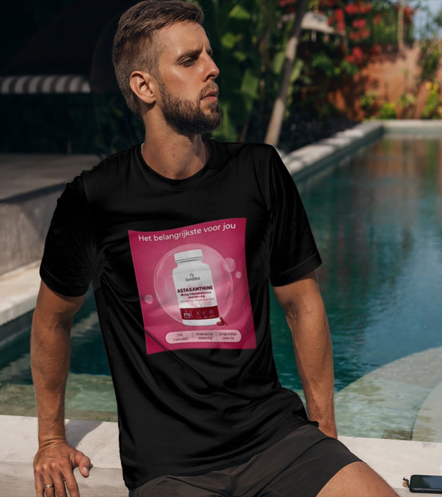 Het Belangrijkste Voor Jou Astaxanthine 18 Mg Haematococcus Pluvialis Alg 270 Capsules Zorghoede Selectie T-Shirt