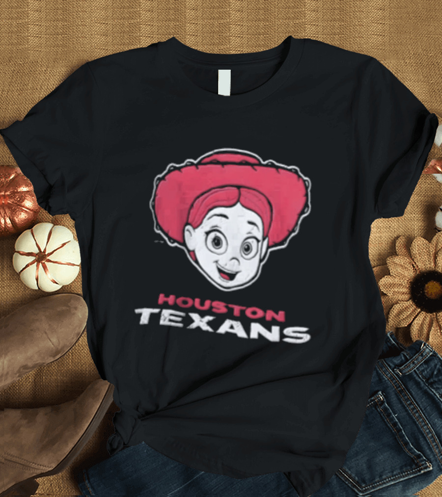 Houston Texans Disney Toy Story Jessie Collaboration T-Shirt