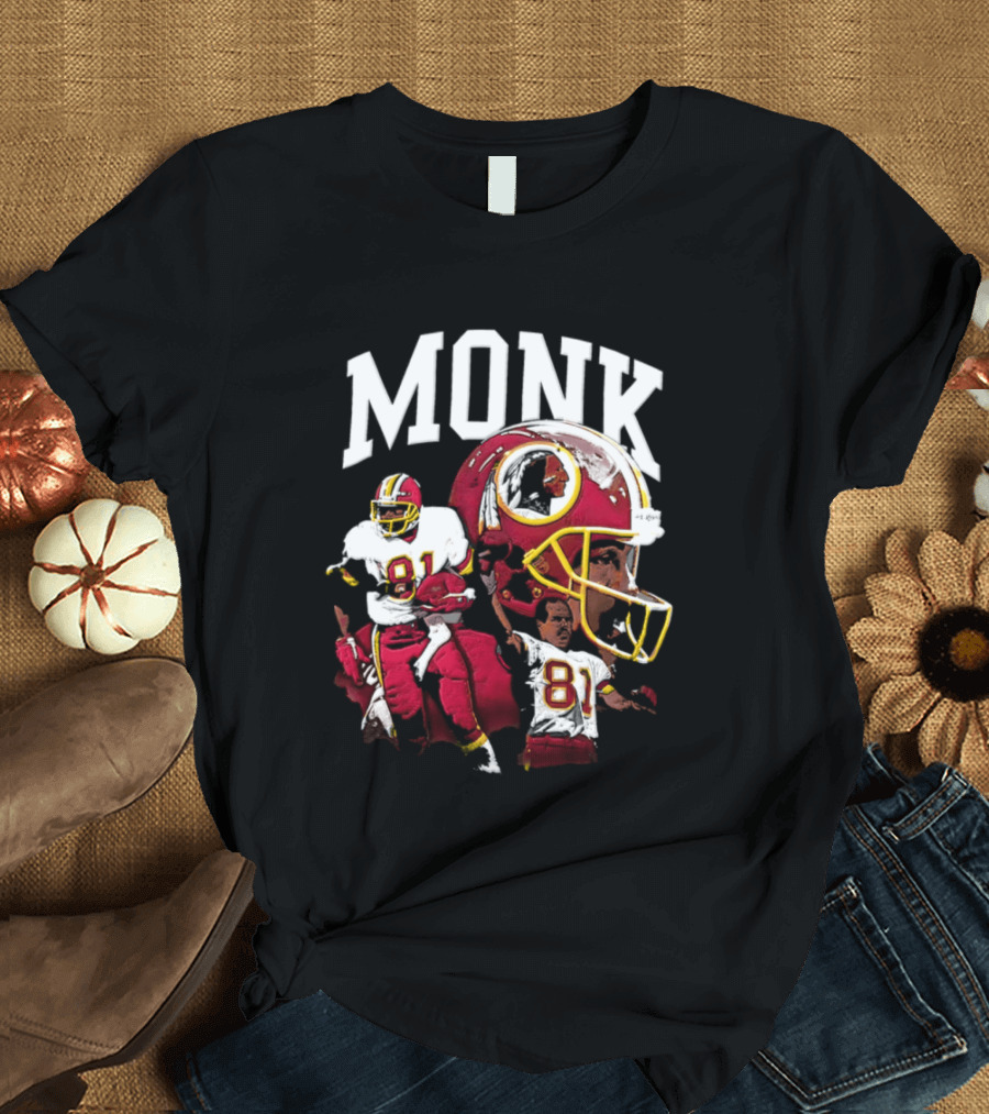 Monk Washington Commanders 81 Iconic Football Legend T-Shirt