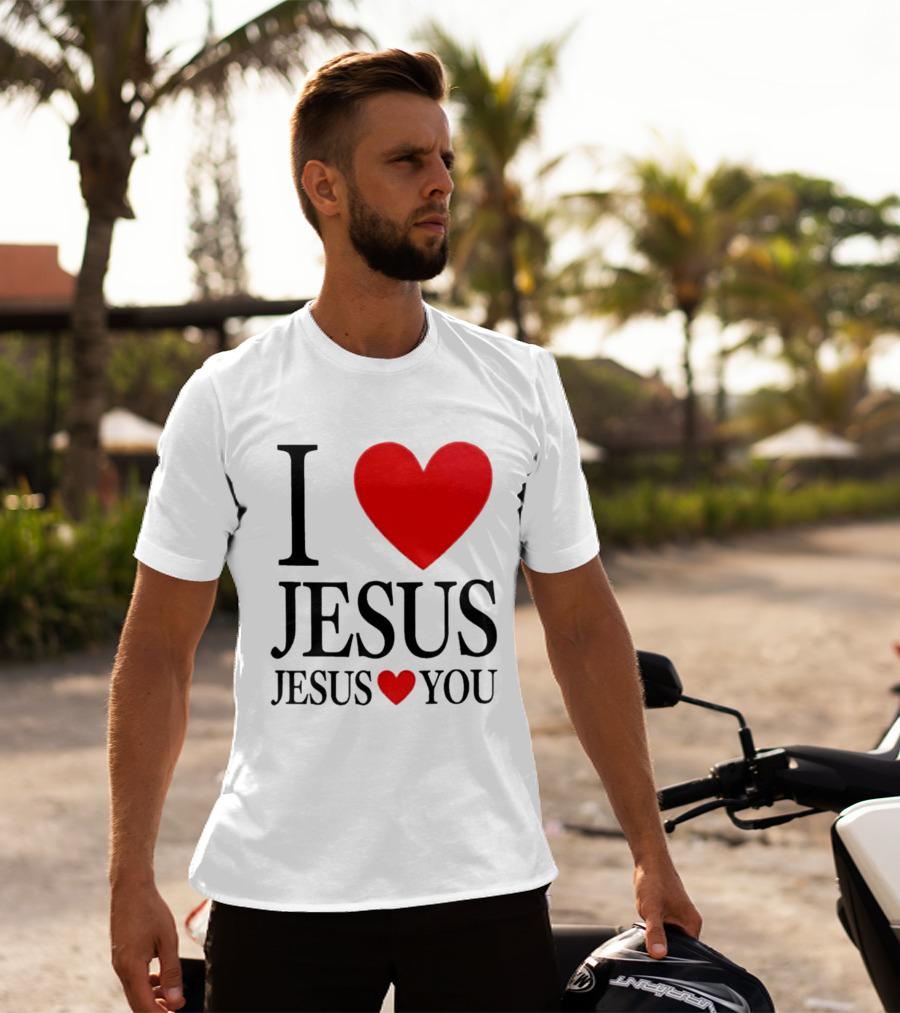 Cameron Dicker I Love Jesus Jesus Love You T-Shirt