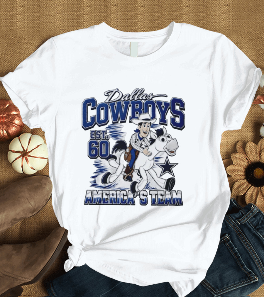 Dallas Cowboys Woody Bullseye Est. 60 America's Team T-Shirt