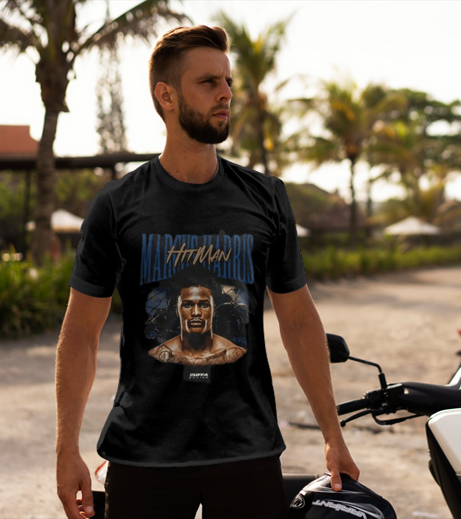 Marcus Harris Hitman Zuffa Boxing Dark Tattoos T-Shirt