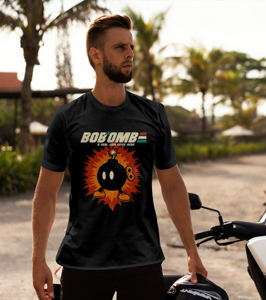 Bob Omb A Real Explosive Hero T-Shirt