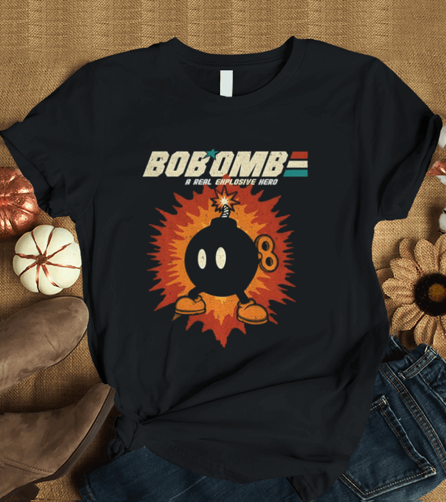Bob Omb A Real Explosive Hero T-Shirt
