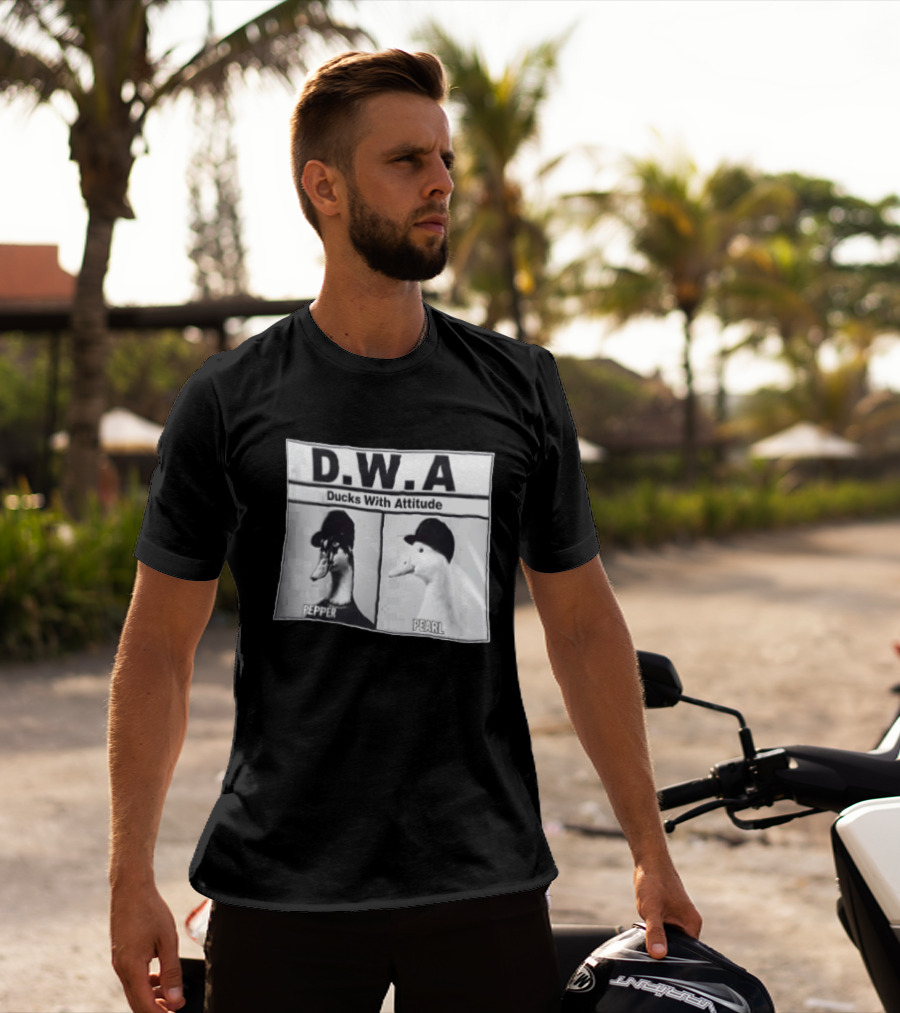 D.W.A Ducks With Attitude Pepper Pearl T-Shirt