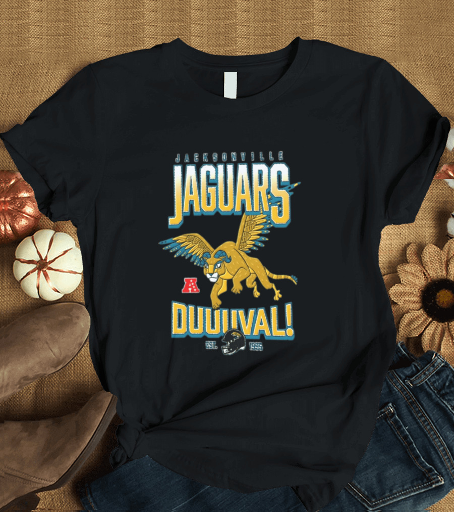 Jacksonville Jaguars Disney Pixar Alebrije Jacksonville Jaguars Duuuvall T-Shirt