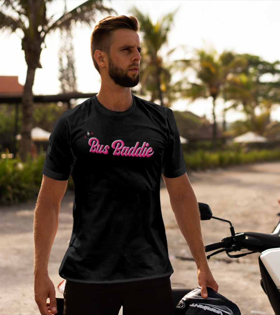 LA Metro Bus Baddie Pink T-Shirt