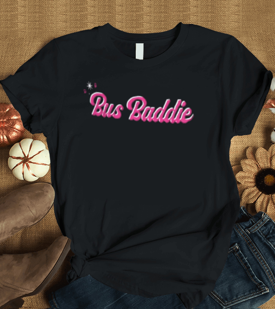 LA Metro Bus Baddie Pink T-Shirt