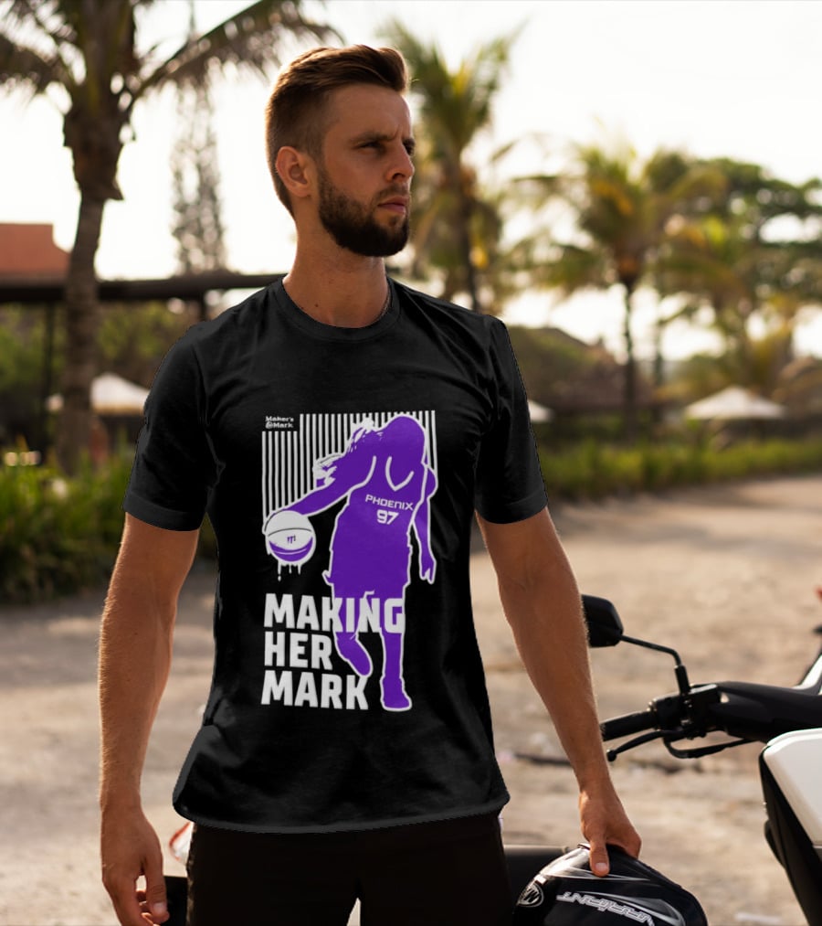 Phoenix Mercury WNBA Making Her Mark 97 T-Shirt