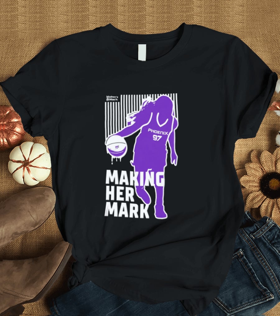 Phoenix Mercury WNBA Making Her Mark 97 T-Shirt