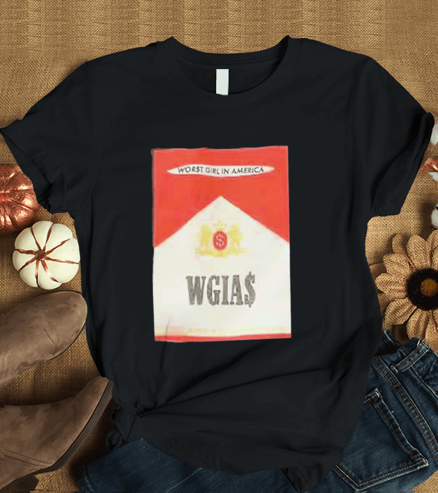 Slayyyter 2026 WGIA Tour Marlboro Parody Worst Girl In America T-Shirt